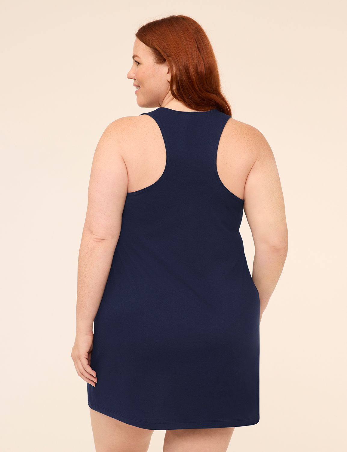 Comfy Cotton Racerback Sleepshirt
