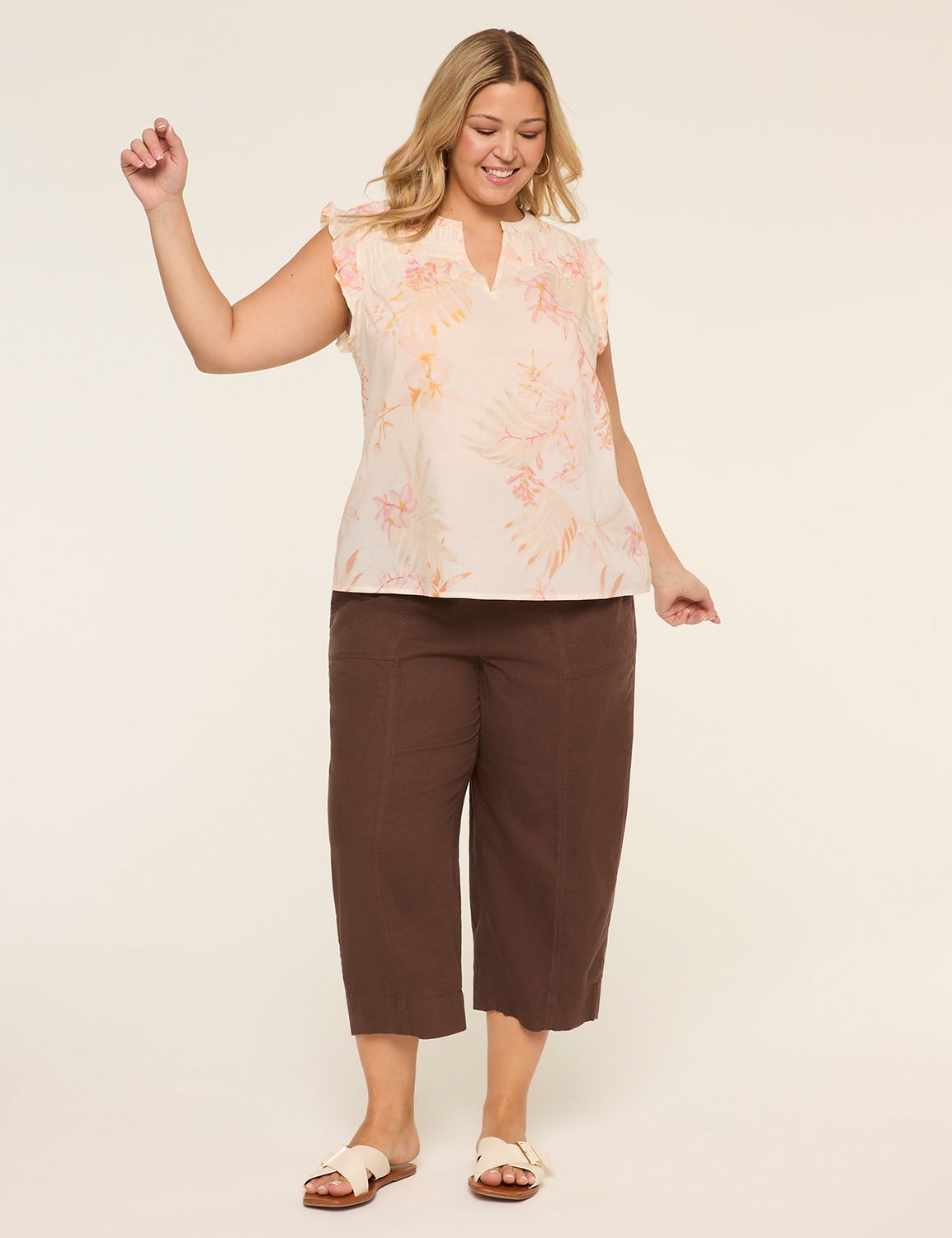 Classic Notch Neck Smoked Yoke Cap Product Image 3