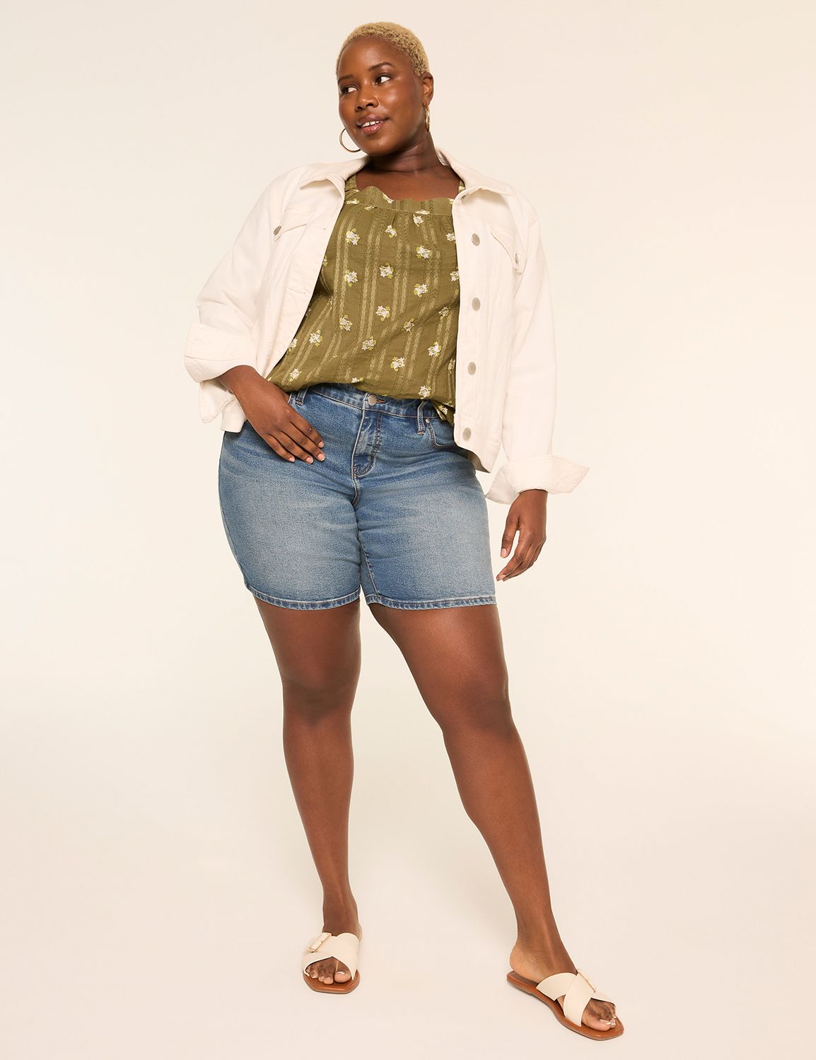 MID RISE GENIUS BERMUDA SHORT - JAP Product Image 3