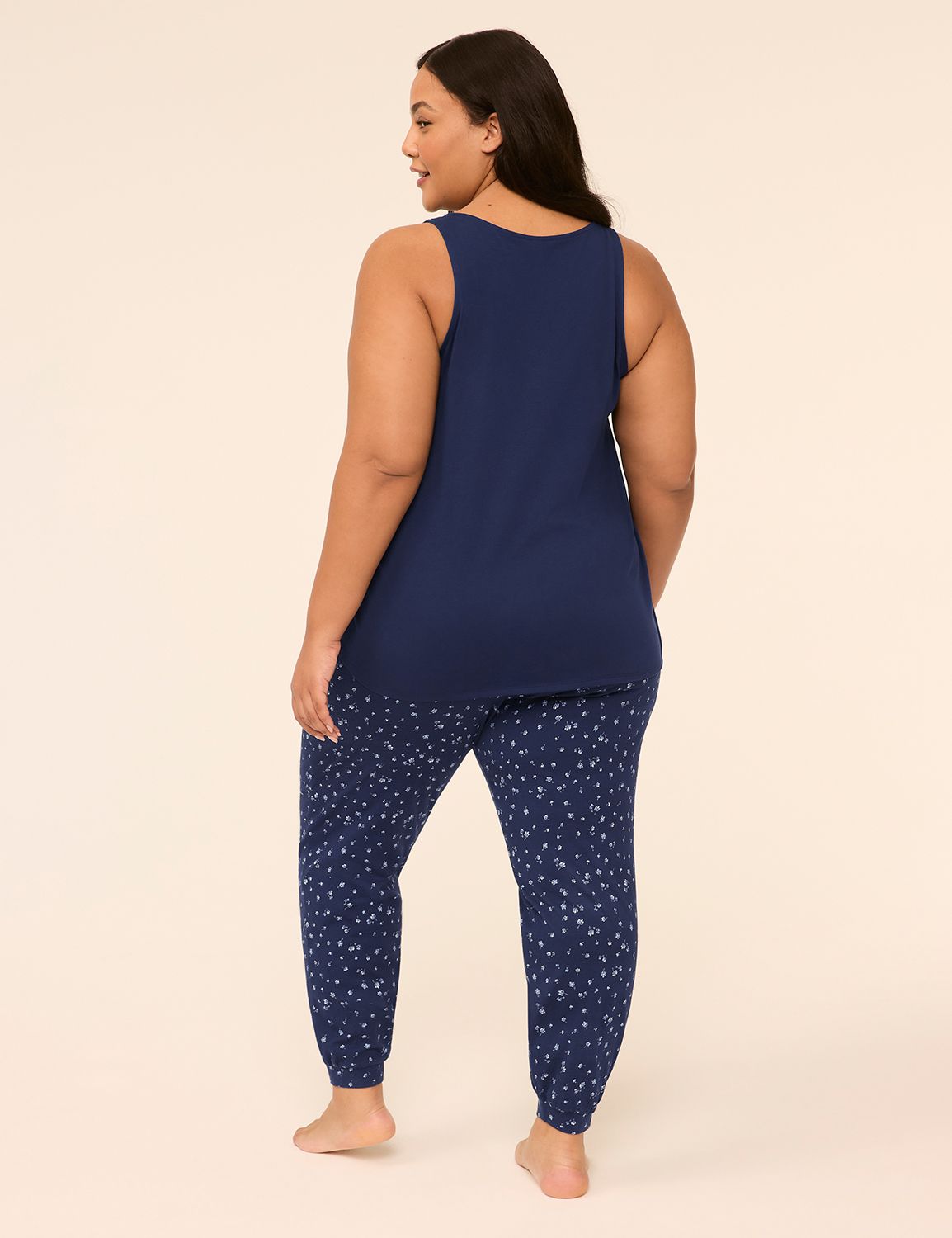 Comfy Cotton Tank & Jogger PJ Set