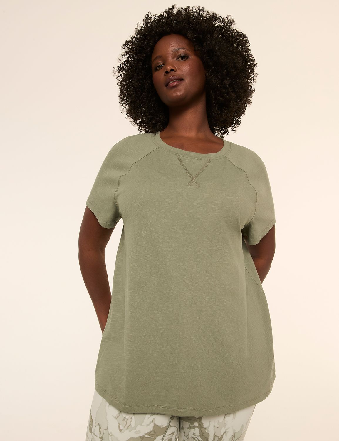 LIVI Crew-Neck Slub Tee