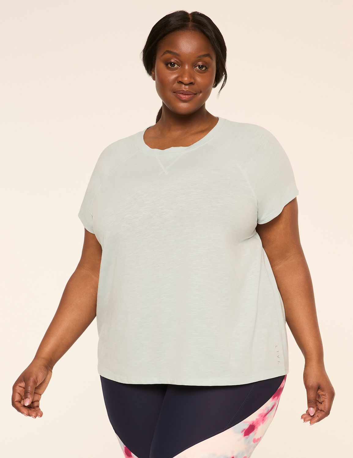 LIVI Crew-Neck Slub Tee