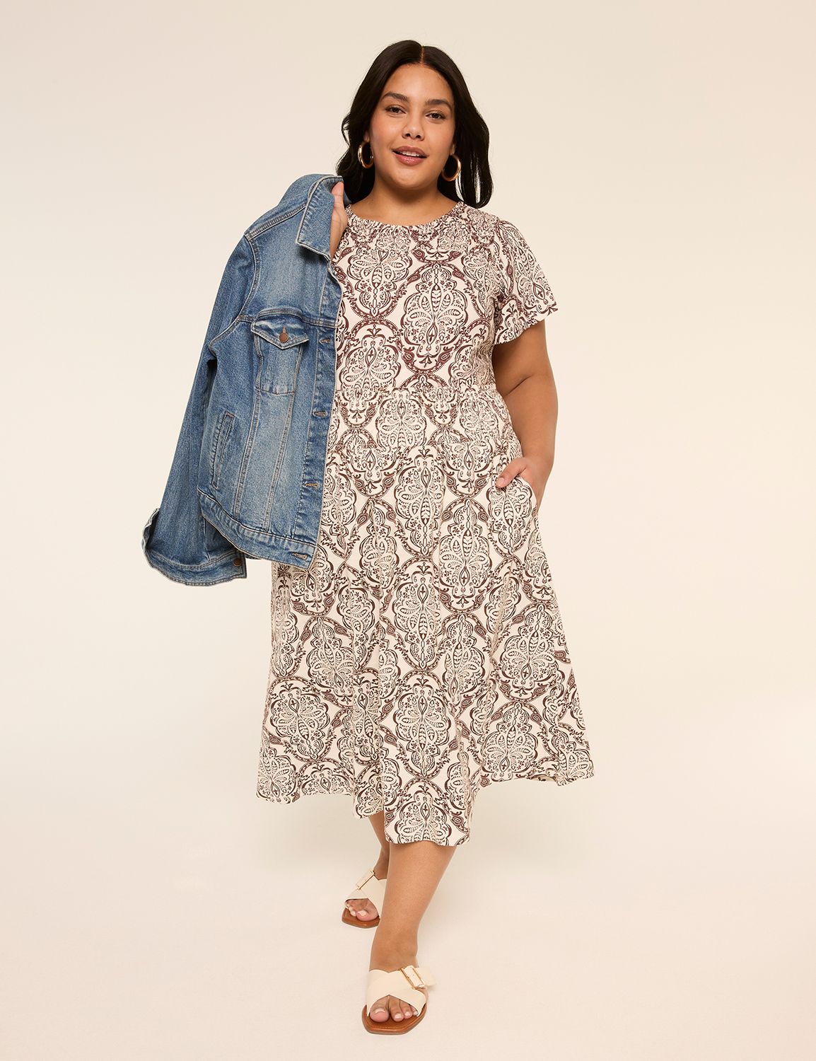 SMOCKED WB SKIRT 1151428 Product Image 4