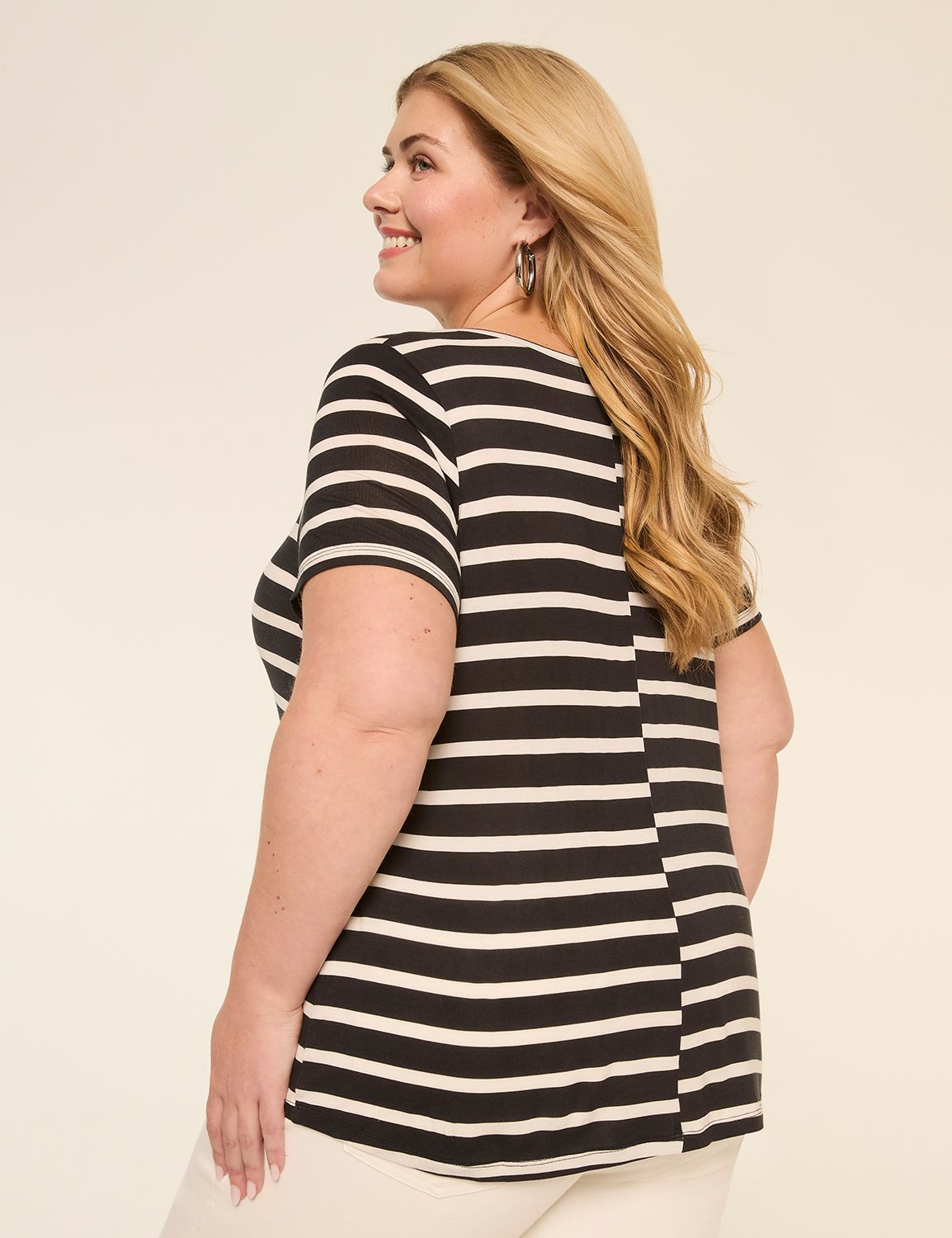DreamFeel Short-Sleeve Crew-Neck Top