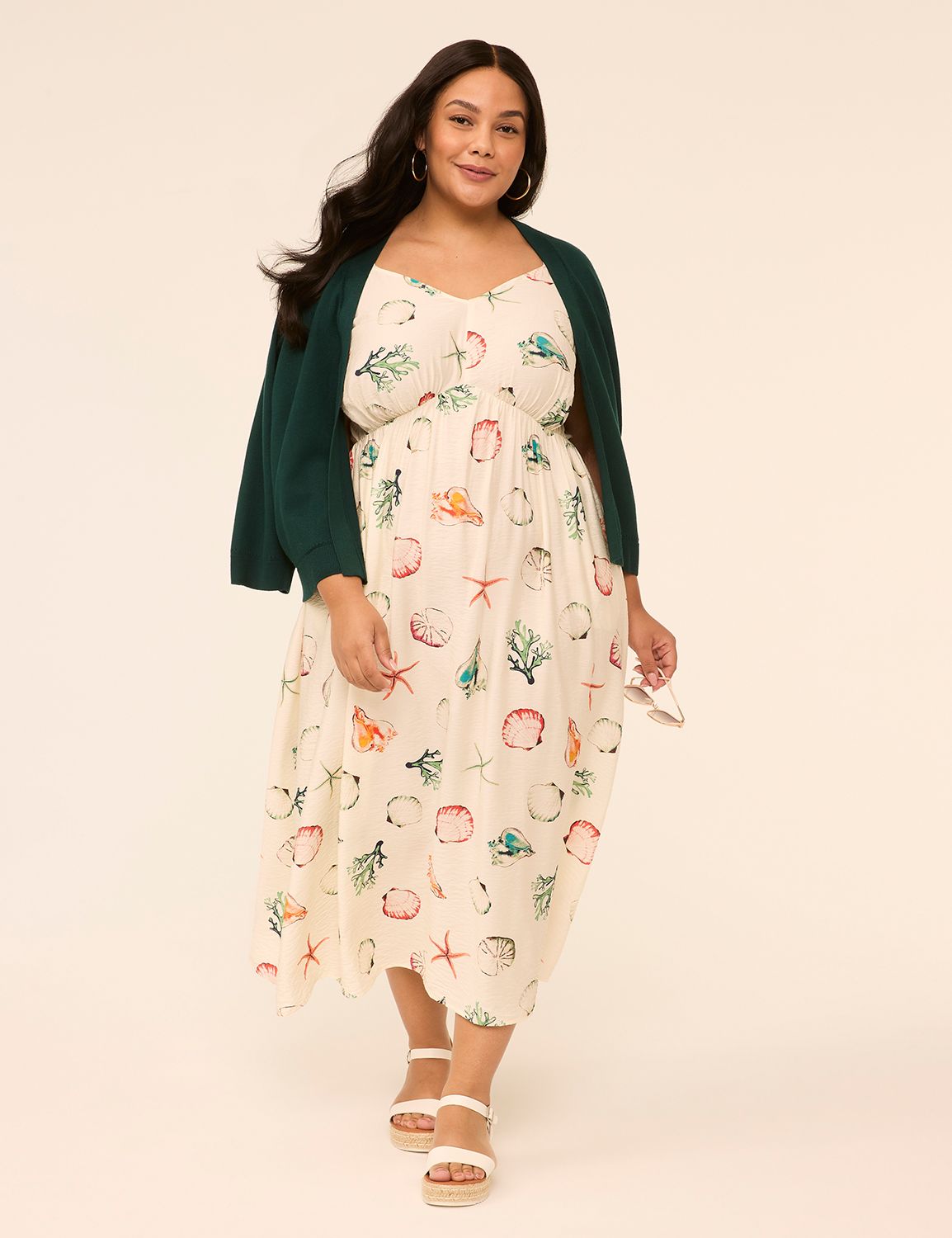 VNECK TANK TIERED MAXI DRESS 115177 Product Image 4
