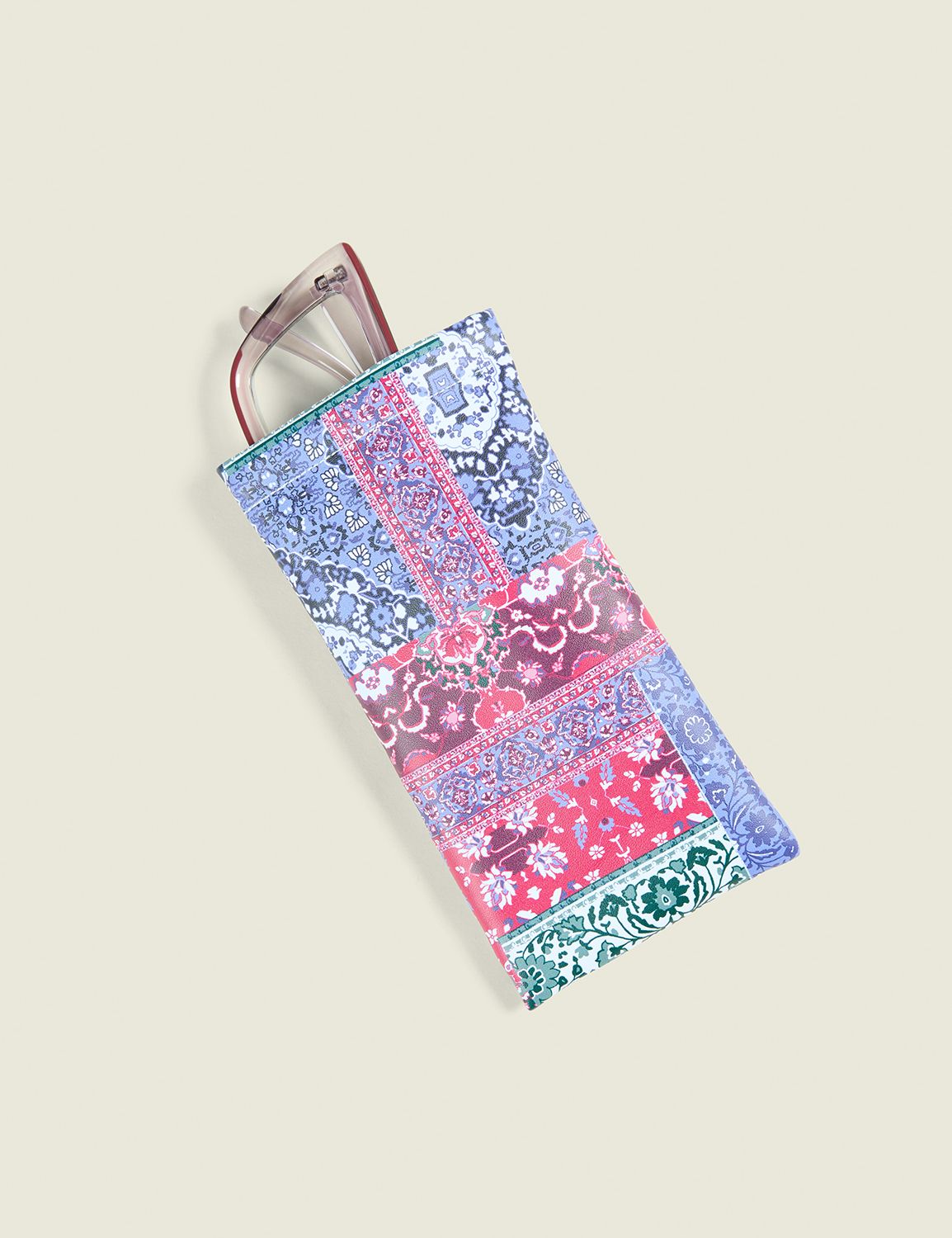 Patchwork Sunglass Case Product Image 2