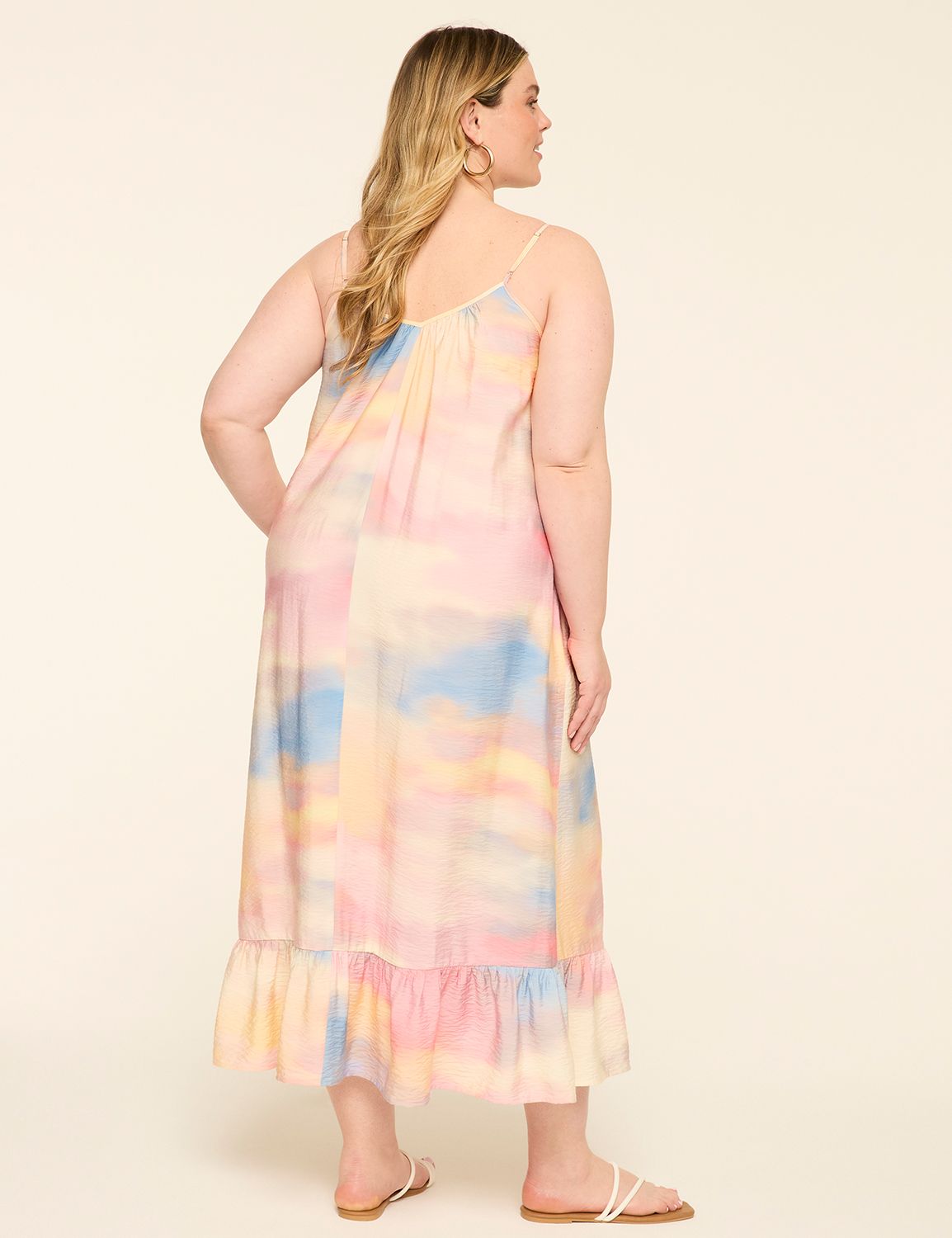 Sleeveless V-Neck Maxi Dress