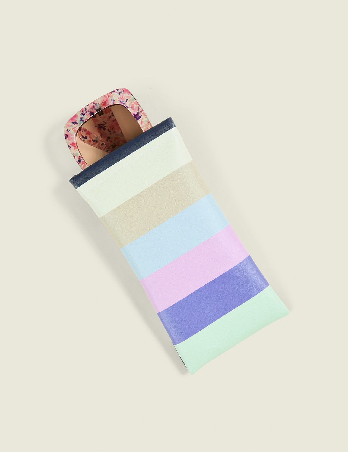 Stripe Sunglass Case Product Image 2