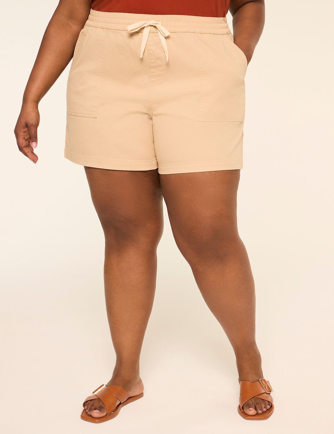 Pull-On High Rise Easy Short