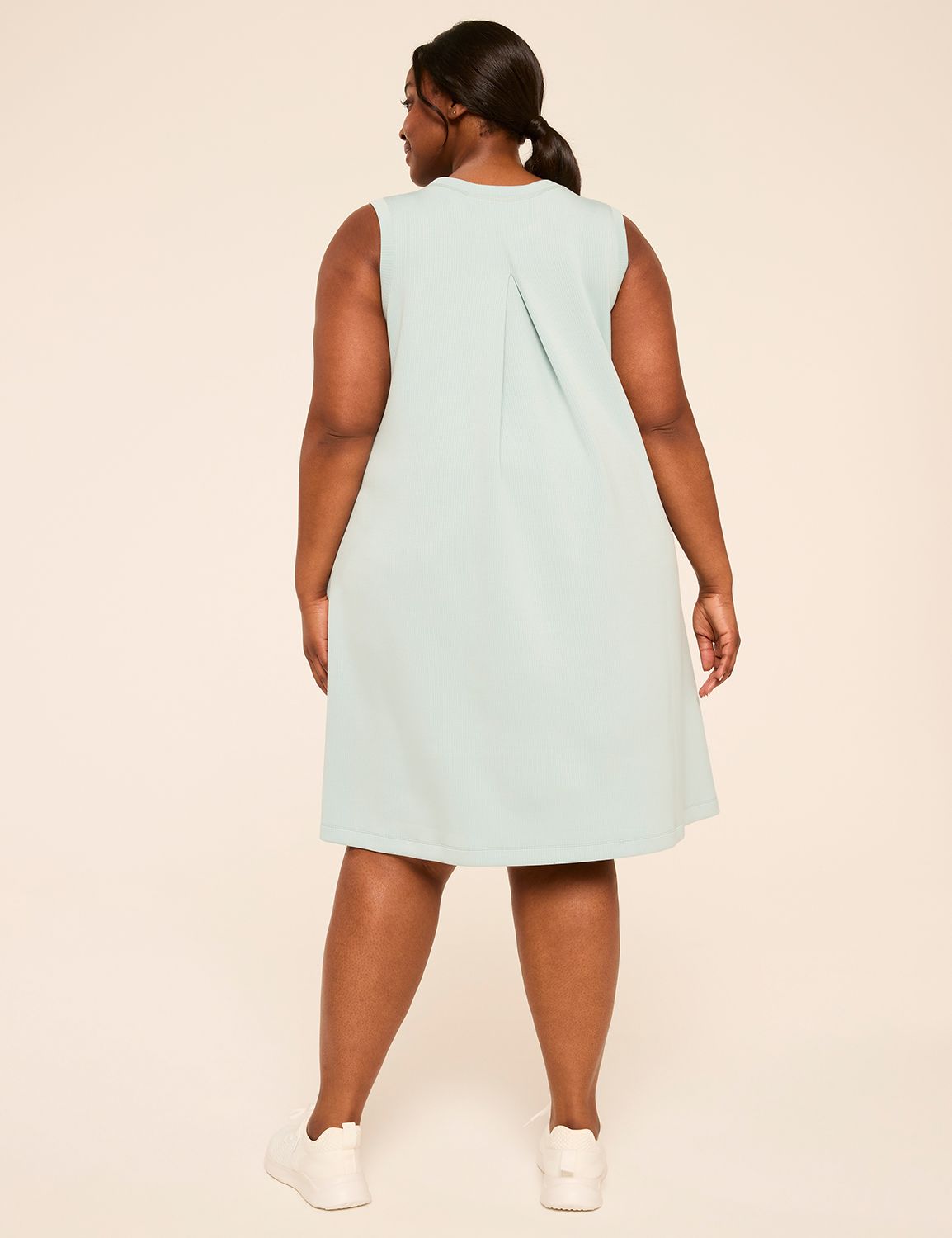LIVI Journey Sleeveless Back-Pleat Dress