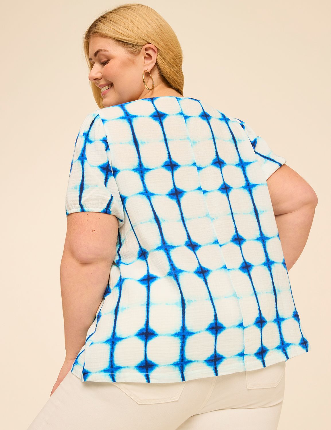 Swing Short Puff Sleeve Raglan Spli Product Image 2
