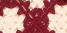 Flutter-Sleeve Crochet Sweater Top