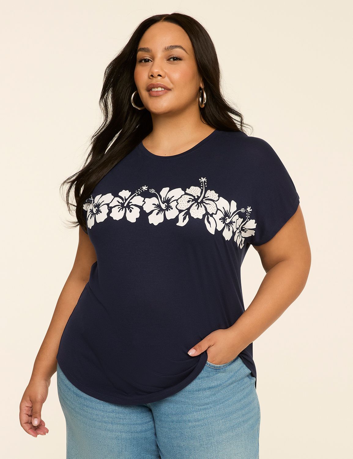Tropical Florals Graphic Tee