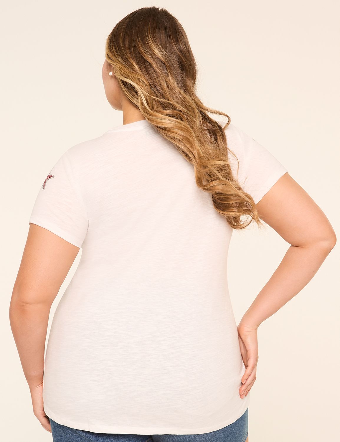 Sequin Stars Graphic Tee