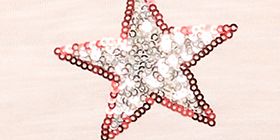 Sequin Stars Graphic Tee