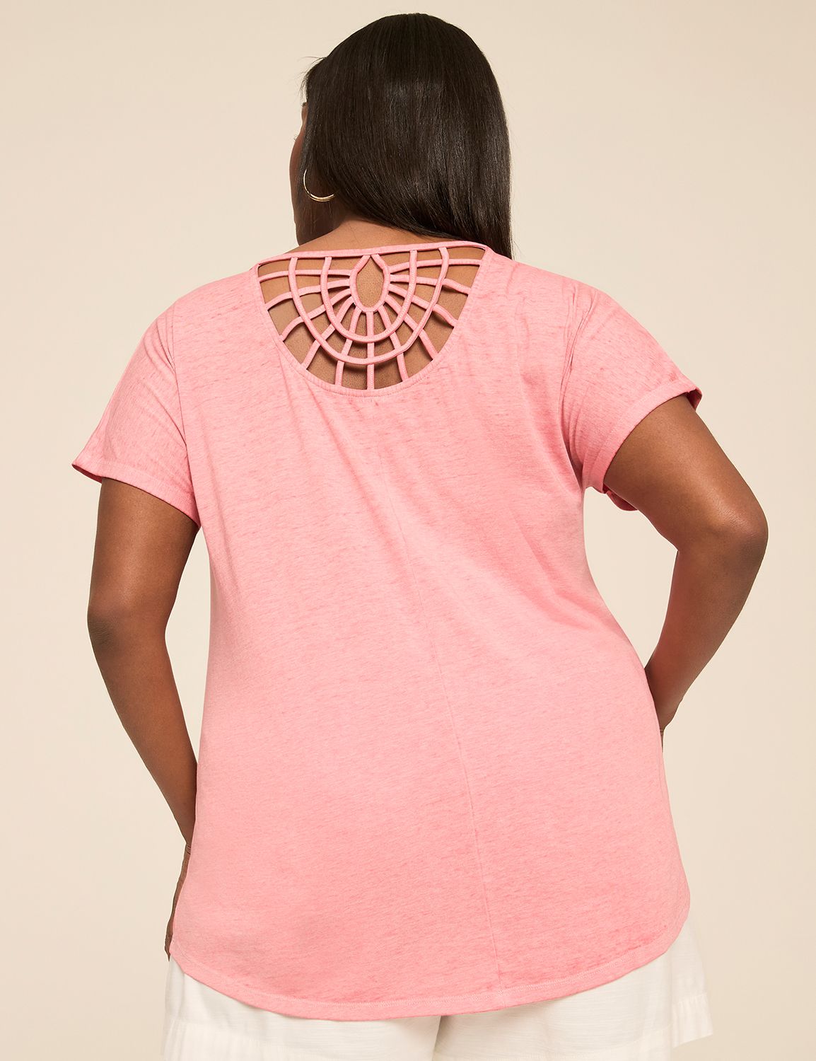 Strappy-Back Faith Graphic Tee