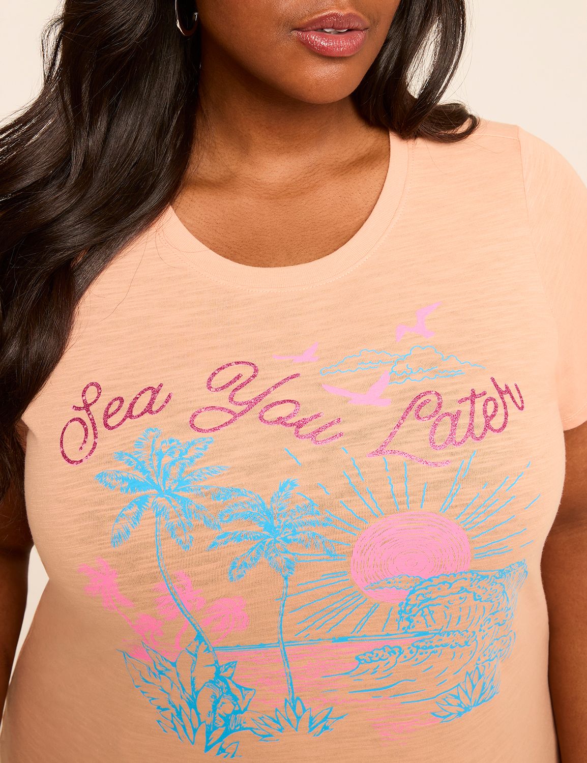 Classic Short Sleeve Crew Neck Tee Product Image 4