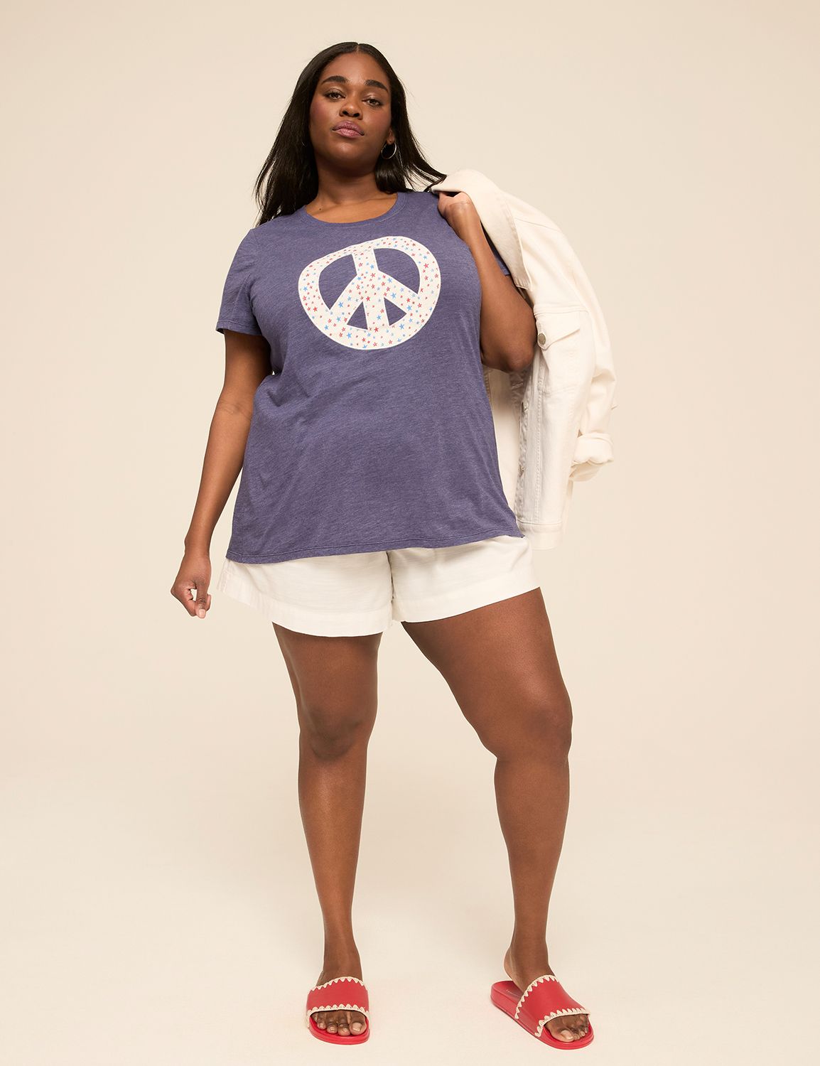 Classic Short Sleeve Crew Neck Tee Product Image 3