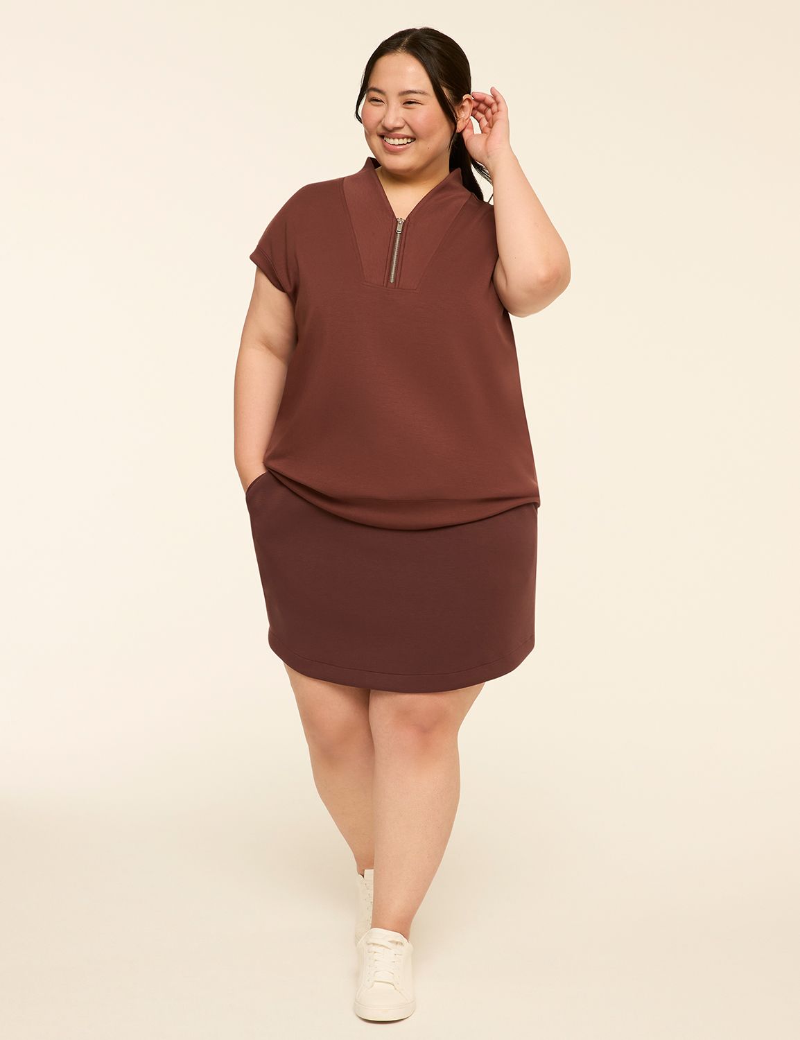 LIVI Mid Rise Journey Skort F 11516 Product Image 3