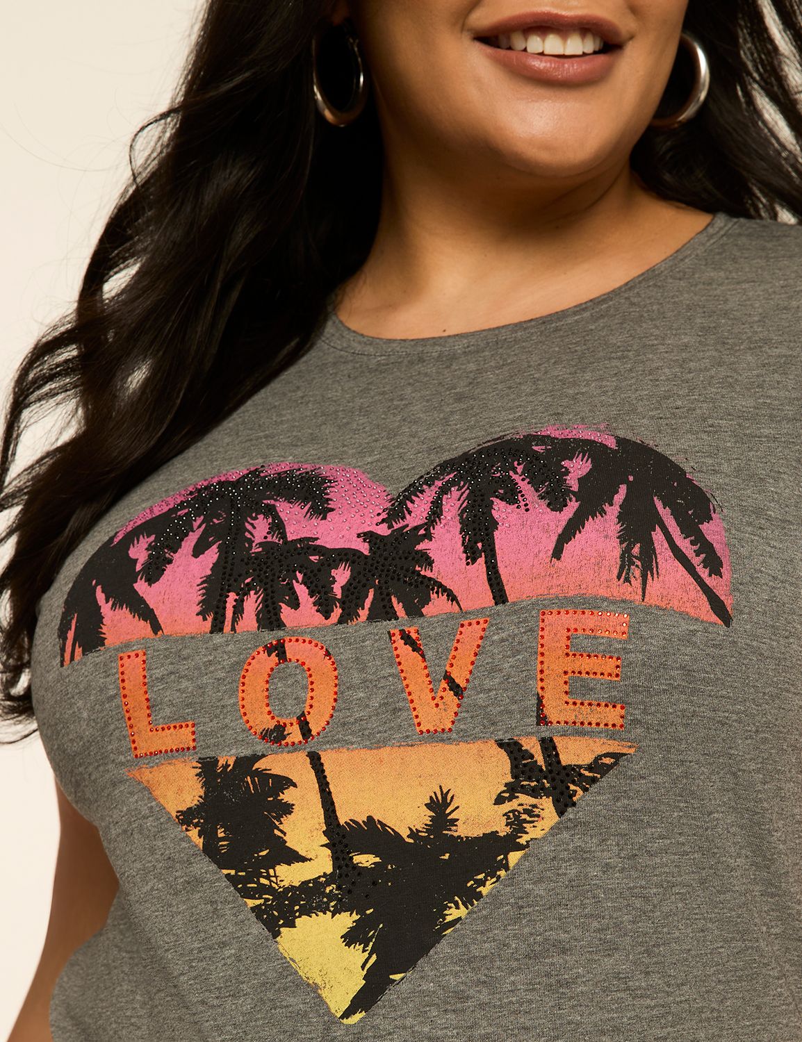 SS Crew Neck Dolman Tee Graphic: Tr Product Image 4