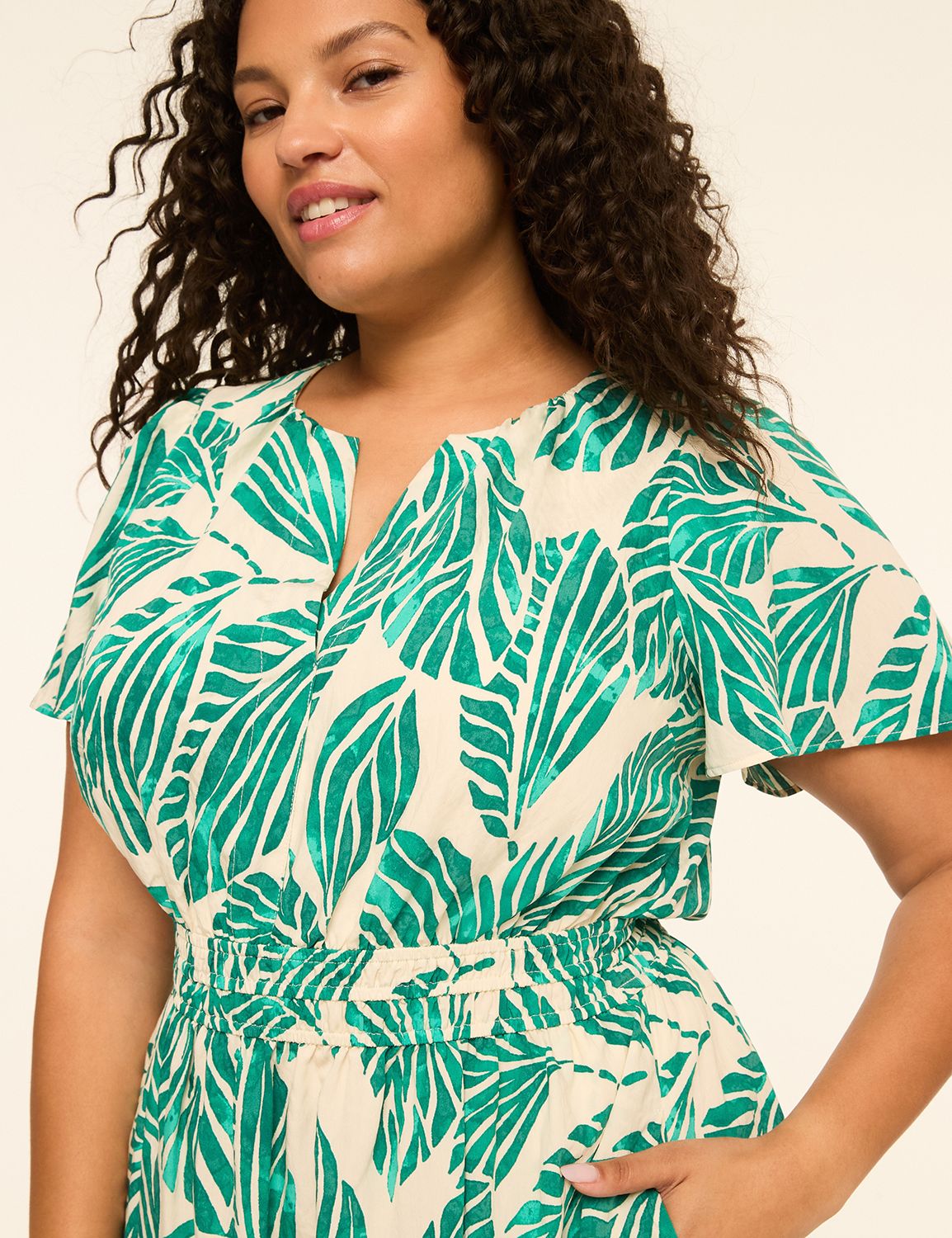 SHORT-SLEEVED MIDI DRESS 1151859 Product Image 3