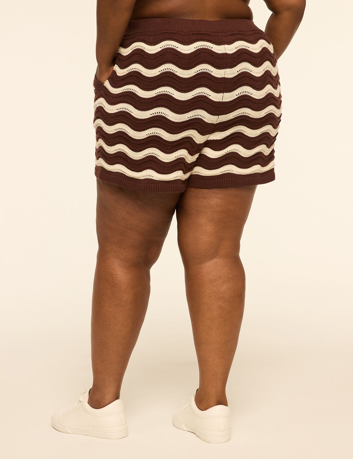 LIVI Textured Sweater Short