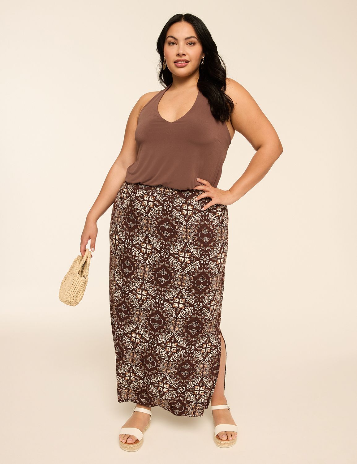 OPP KNIT MAXI SKIRT 1152096 Product Image 3