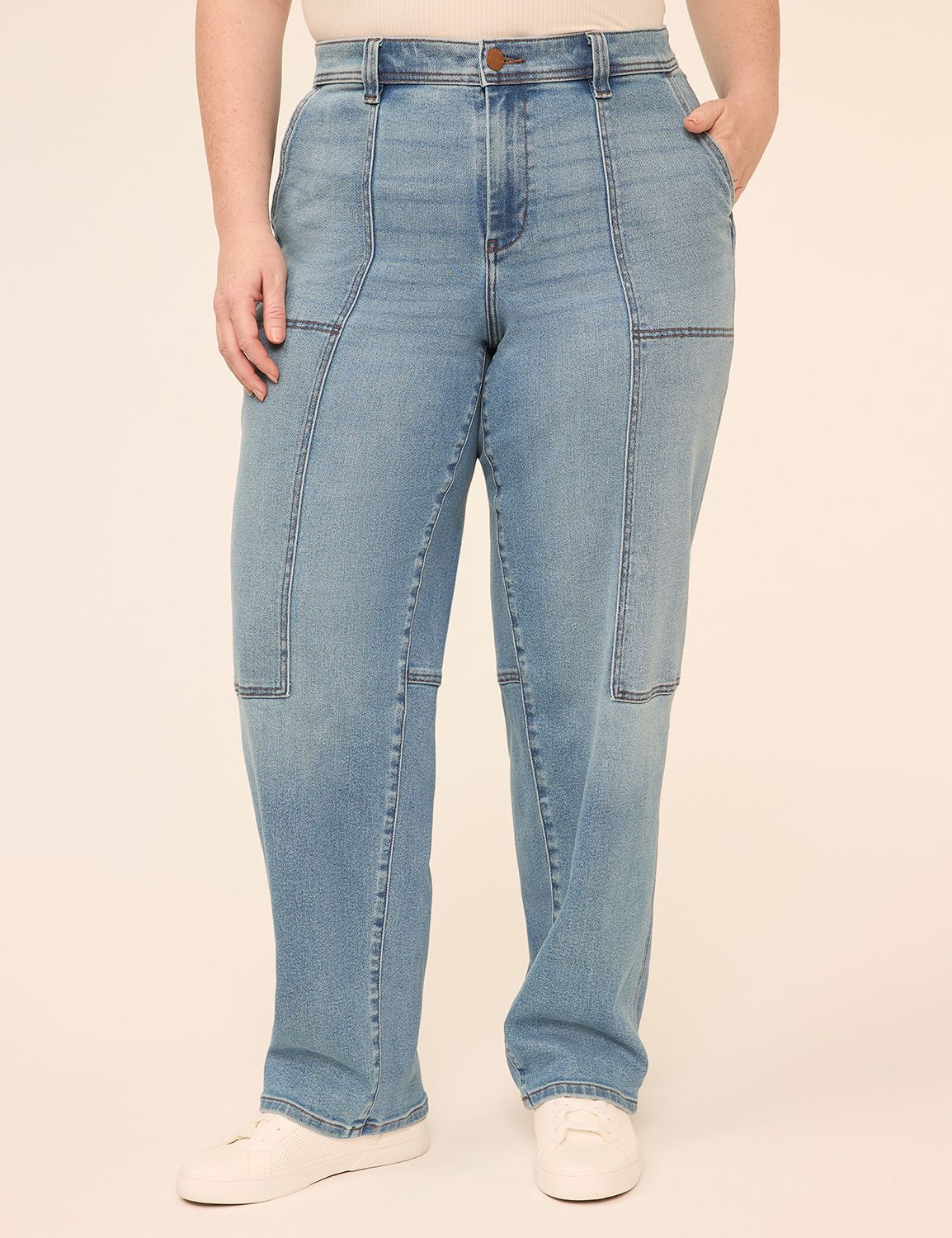 Relaxed Straight Carpenter Jean