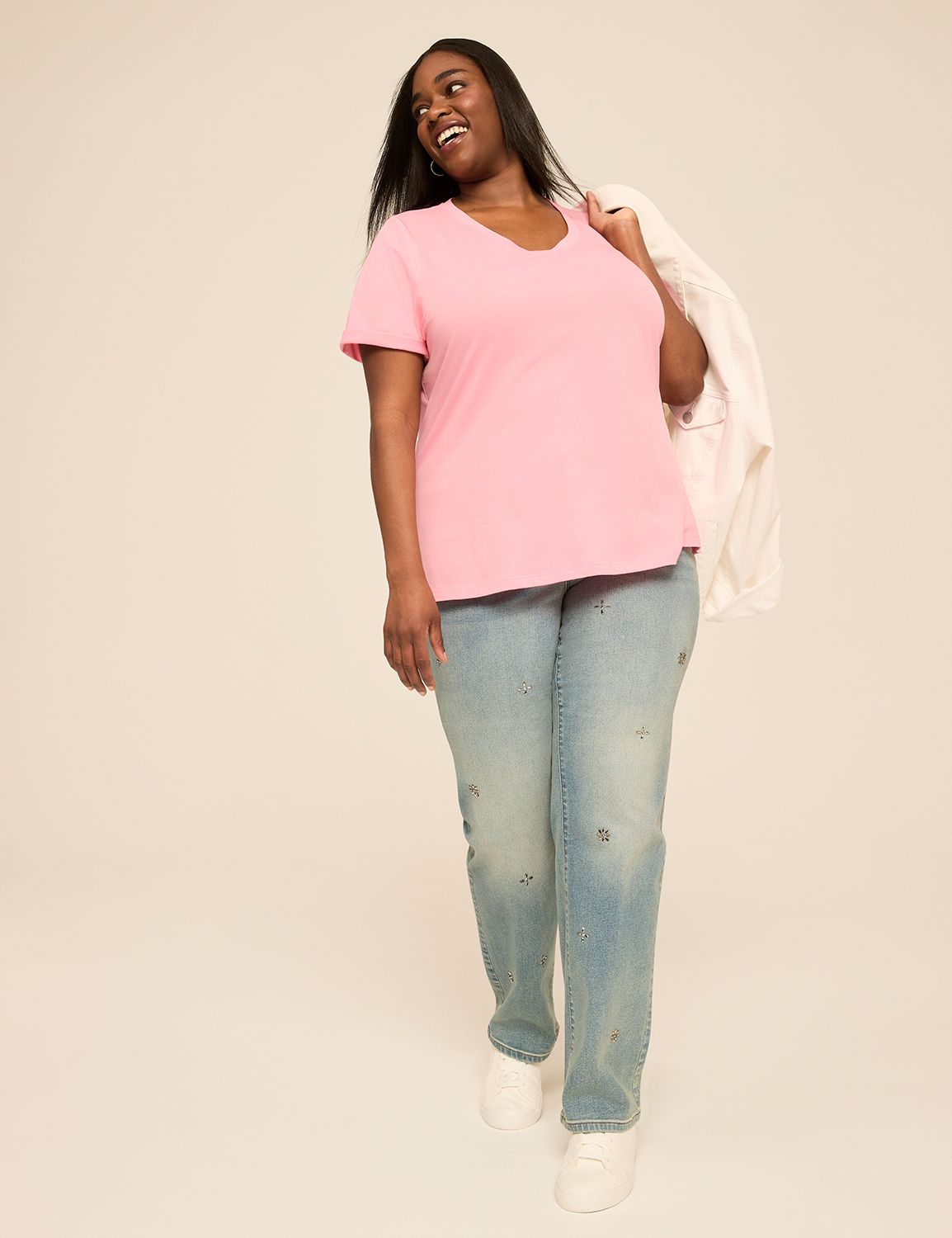 MID RISE SIGNATURE STRAIGHT -SELENE Product Image 3