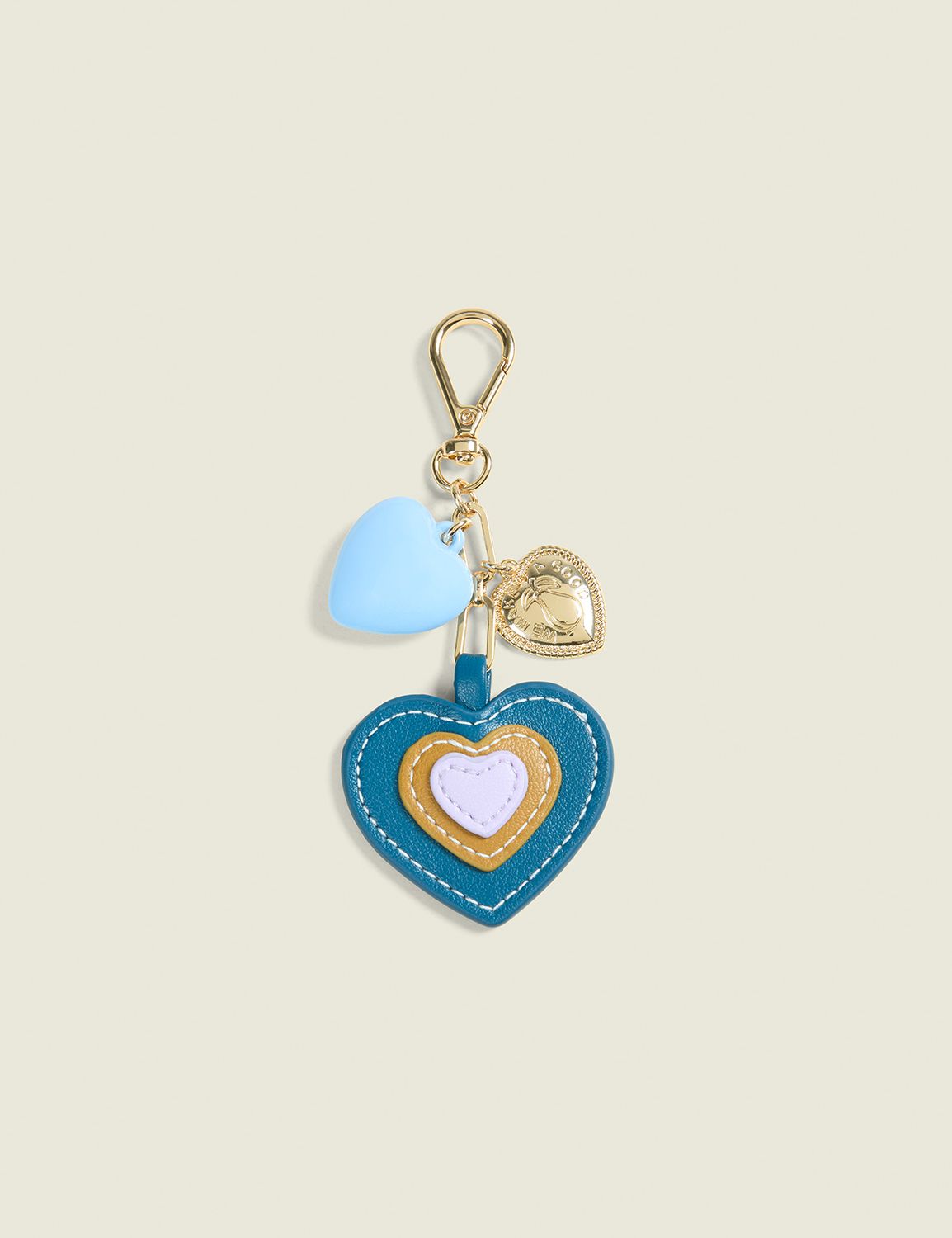 Good Pear Heart Bag Charm
