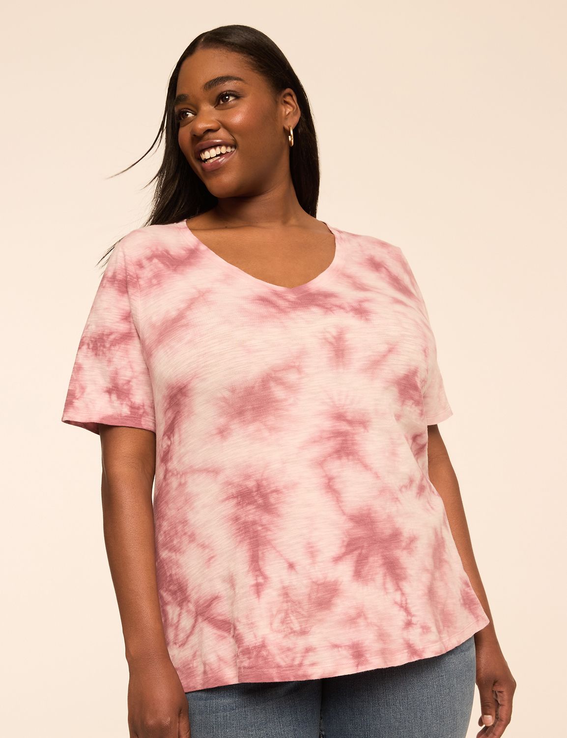 NEW Perfect Sleeve V Neck Tee - Was Product Image 1