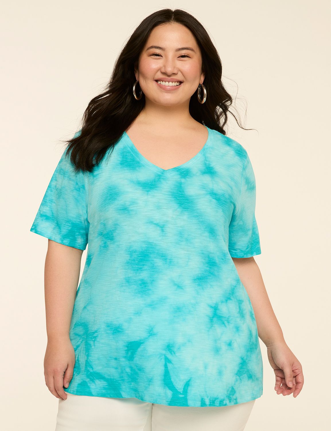 Perfect Sleeve V-Neck Tee