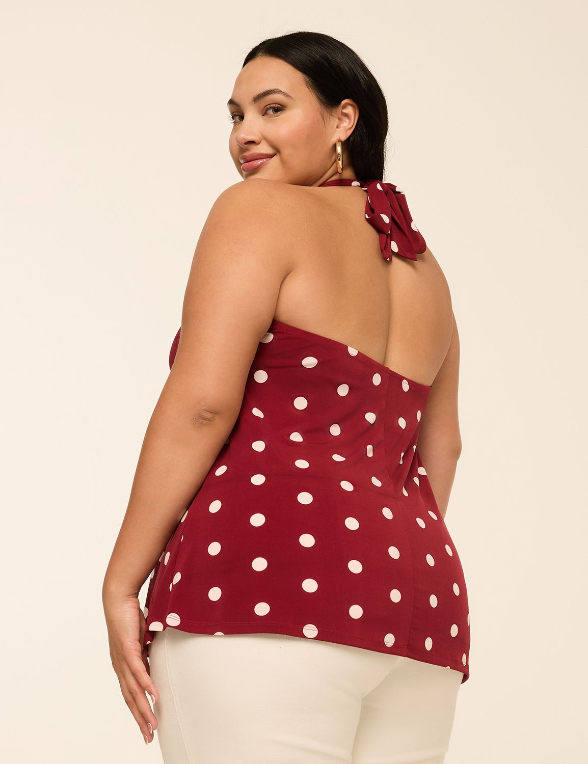 Sleeveless Halter Tie Neck Top F 11 Product Image 2