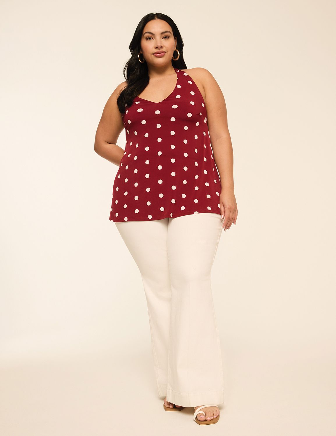 Sleeveless Halter Tie Neck Top F 11 Product Image 3