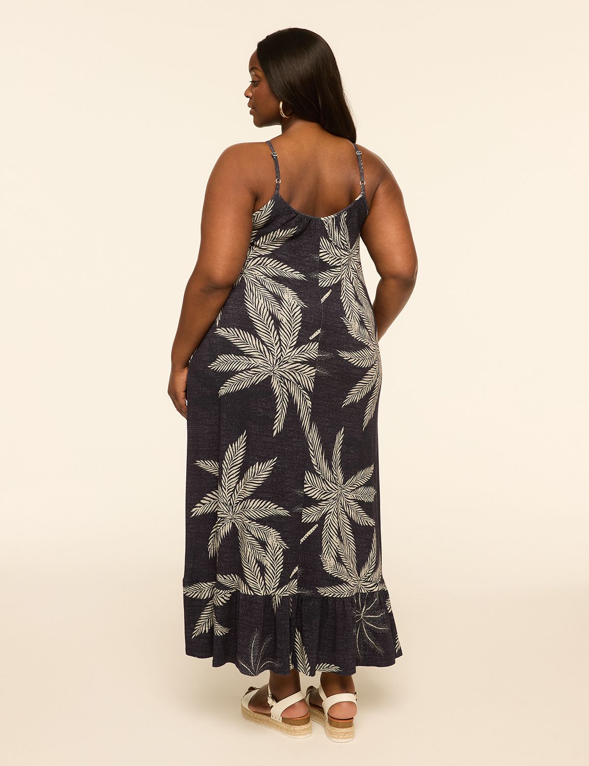 V-Neck Tank Maxi Dress