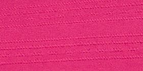 Notch-Neck Textured Knit Top