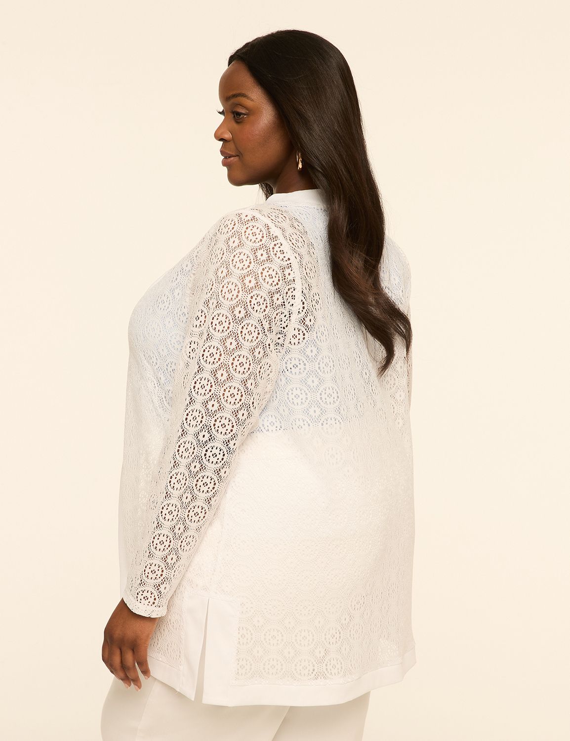 Crochet Knit Cardigan