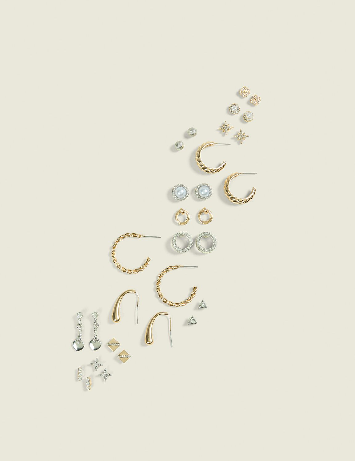 Mixed Metal Variety Earring Mega Pa Product Image 1