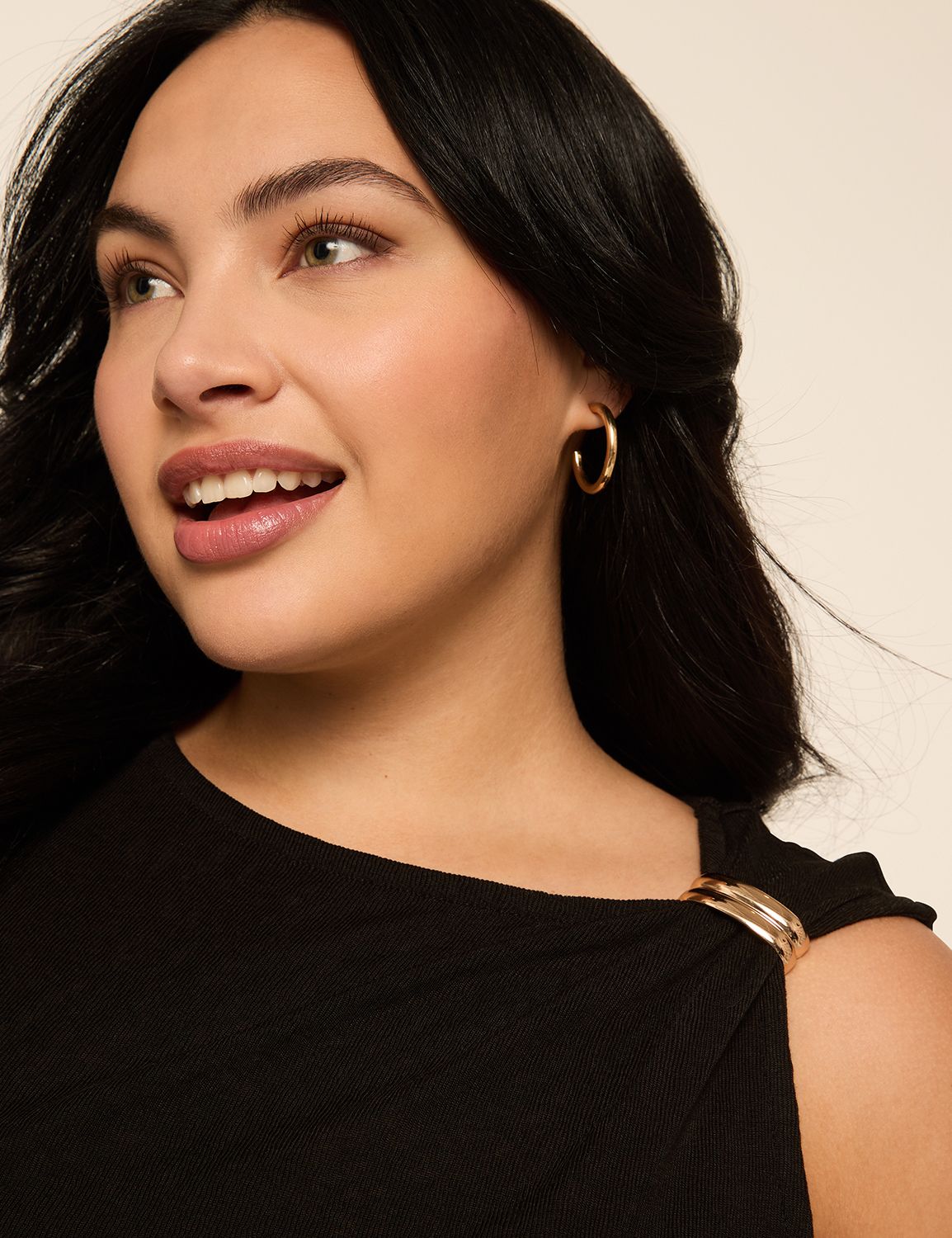 Sleeveless Asymmetrical Neckline w/ Product Image 4