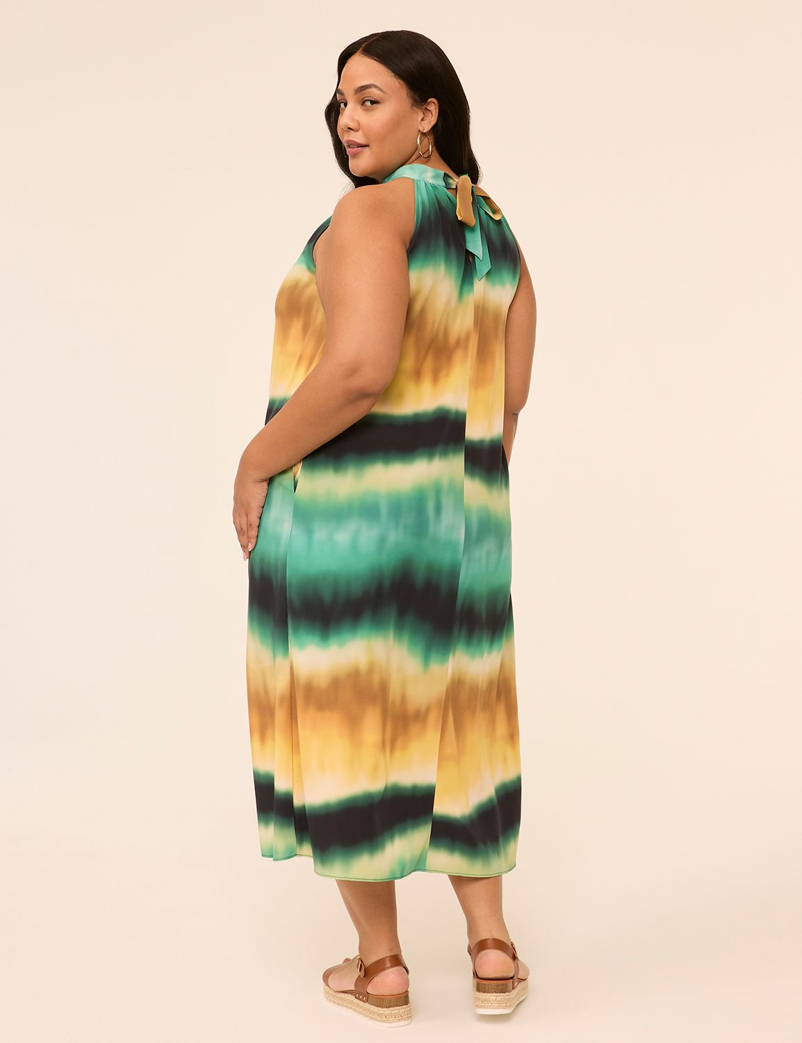 Halter-Neck Maxi Dress