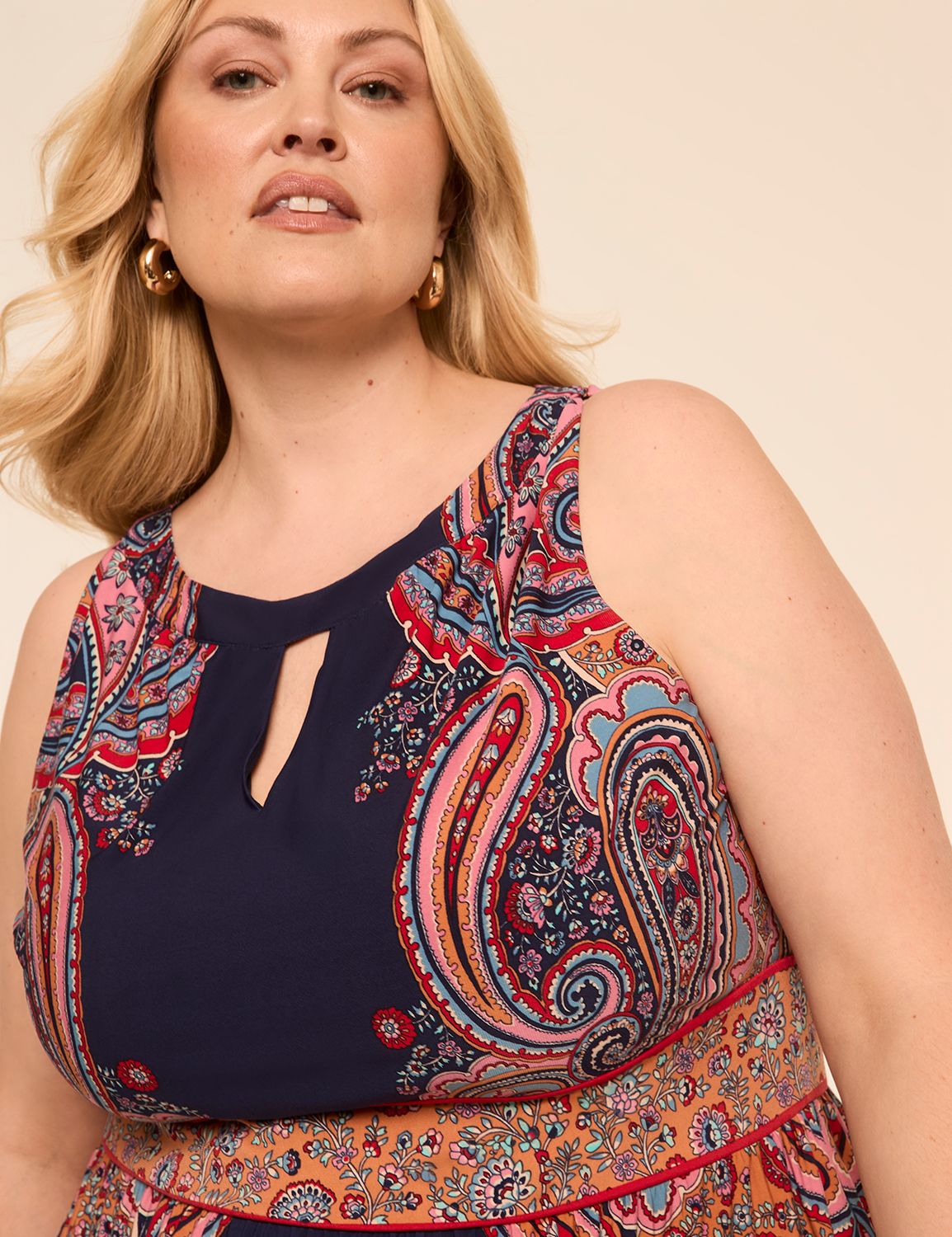 HIGH NECK MAXI DRESS 1151850 Product Image 3