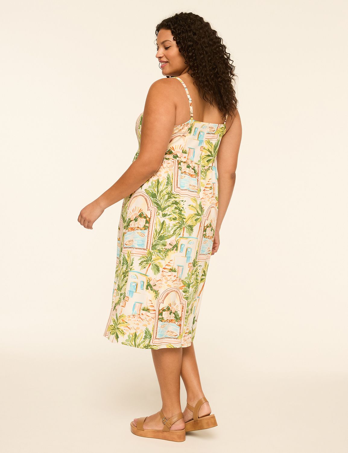 Sleeveless Midi Dress