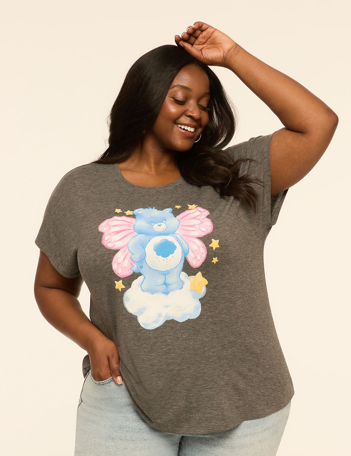 SS Value Crew Neck Dolman Tee Graph Product Image 1