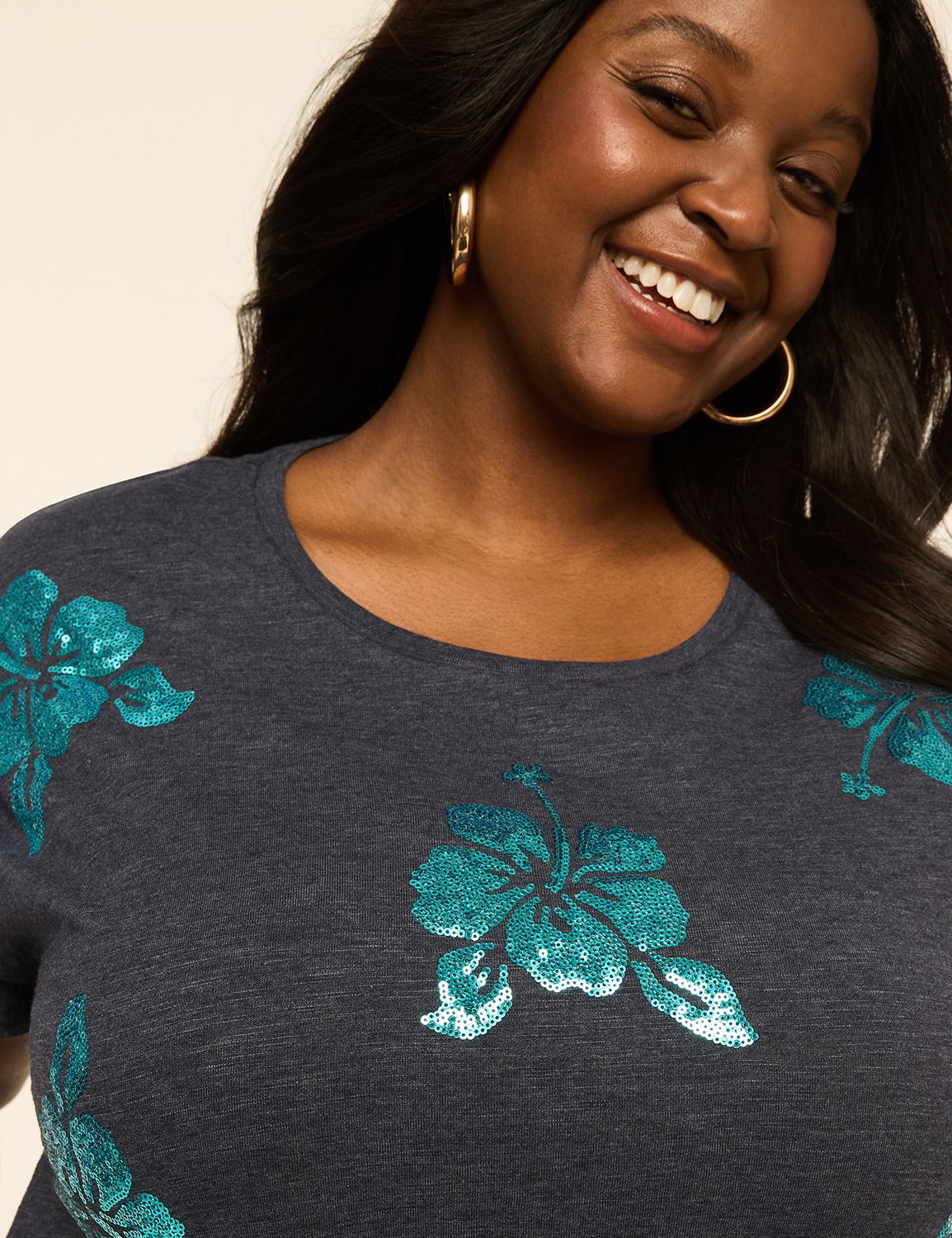SS Scoop Neck Dolman Graphic: Sequi Product Image 4