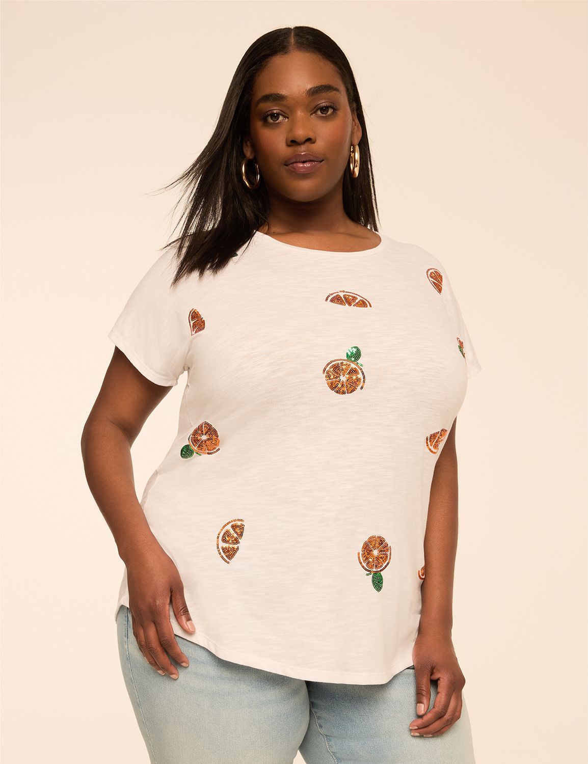 SS Scoop Neck Dolman Graphic: Sequi Product Image 1