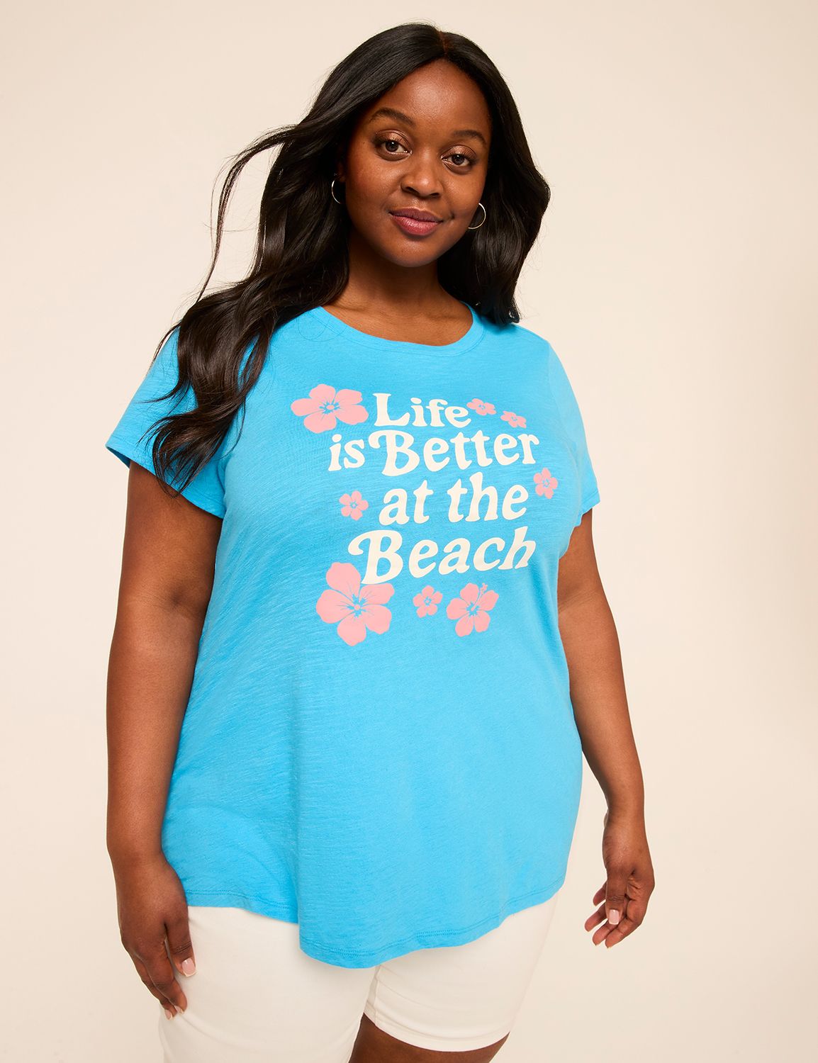 Classic Short Sleeve Crew Neck Tee Product Image 1