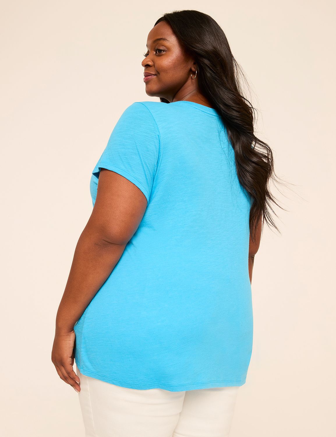 Classic Short Sleeve Crew Neck Tee Product Image 2