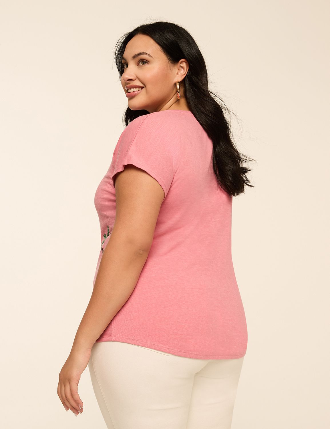 SS Scoop Neck Dolman Graphic: Sequi Product Image 2