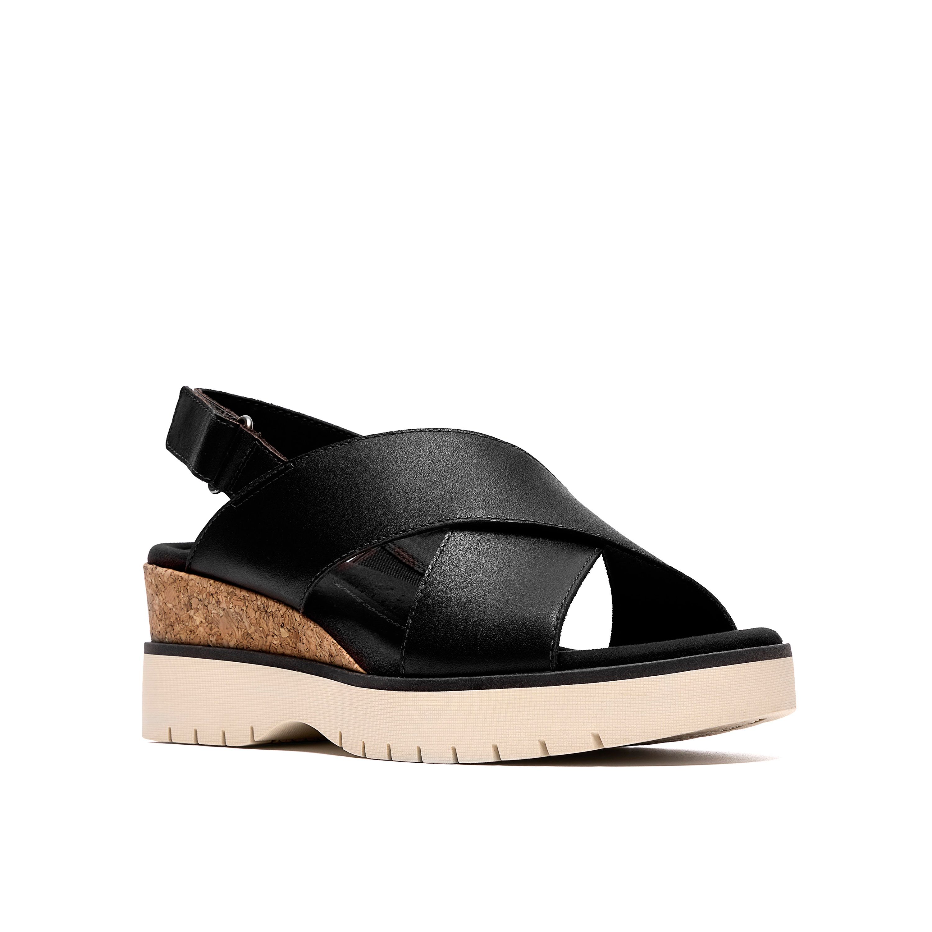 26186916W  DIAZ CROSS WEDGE SANDAL Product Image 4