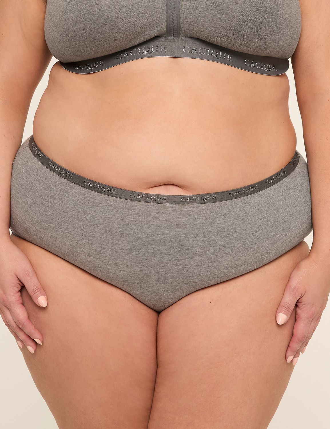 Cotton High Leg Brief-15B 1119229 F Product Image 1